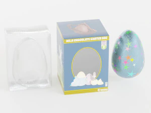 Boxed Chocolate Easter Eggs 3D Model