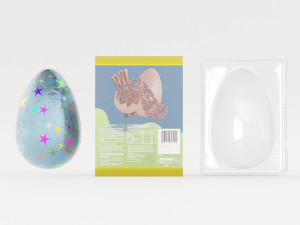 Boxed Chocolate Easter Eggs 3D 模型