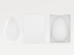 Boxed Chocolate Easter Eggs 3D Model