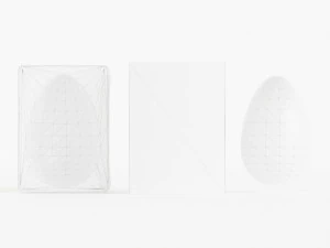 Boxed Chocolate Easter Eggs 3D Model