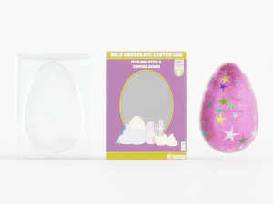 Boxed Chocolate Easter Eggs 3D Model