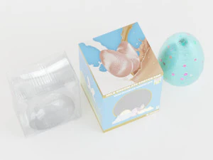 Boxed Chocolate Easter Eggs 3D Model