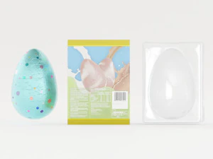 Boxed Chocolate Easter Eggs 3D Model