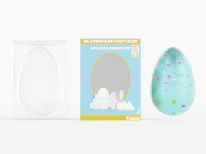 Boxed Chocolate Easter Eggs 3D 模型