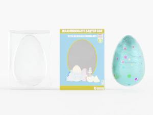 Boxed Chocolate Easter Eggs 3D Model