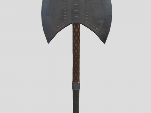 axe Modello 3D