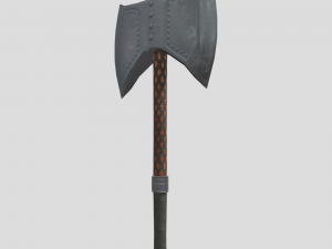 axe 3D 模型