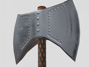 axe 3D 模型