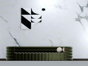 velvet sofa Modello 3D