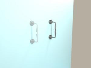 door handle melodia antik Modelo 3D