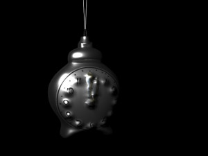 christmastree toy clock 3D 모델