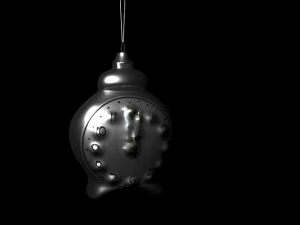 christmastree toy clock 3D Model
