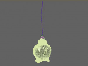 christmastree toy clock 3D 모델