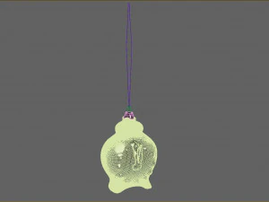 christmastree toy clock 3D Model