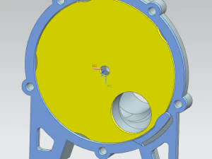 Blastgate dn40 - 5-way 3D Print Model