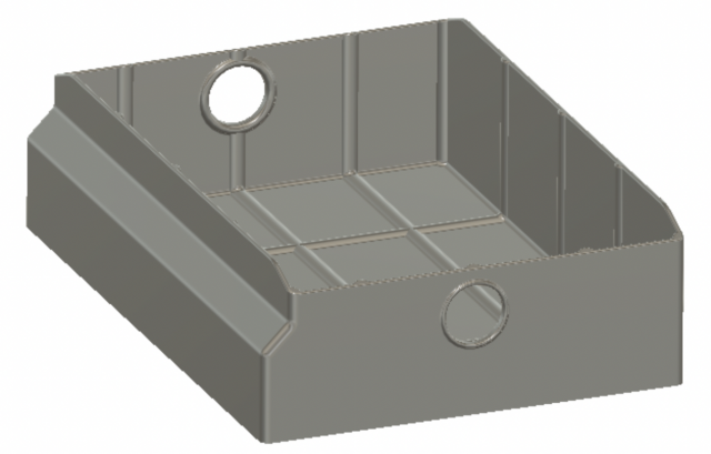 Drawer for Waeco Dometic Fridge CamperVan 64L Modèles 3D en vedette .c4d .max .obj .3ds .fbx .stl .blend 