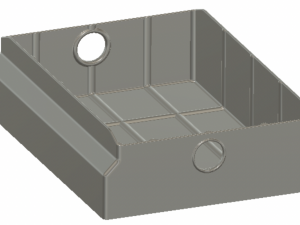 Drawer for Waeco Dometic Fridge CamperVan 64L 3D Print Model