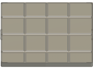 Drawer for Waeco Dometic Fridge CamperVan 64L Modèles 3D en vedette