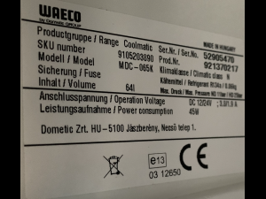 Drawer for Waeco Dometic Fridge CamperVan 64L Modèles 3D en vedette