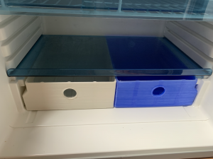 Drawer for Waeco Dometic Fridge CamperVan 64L Modèles 3D en vedette