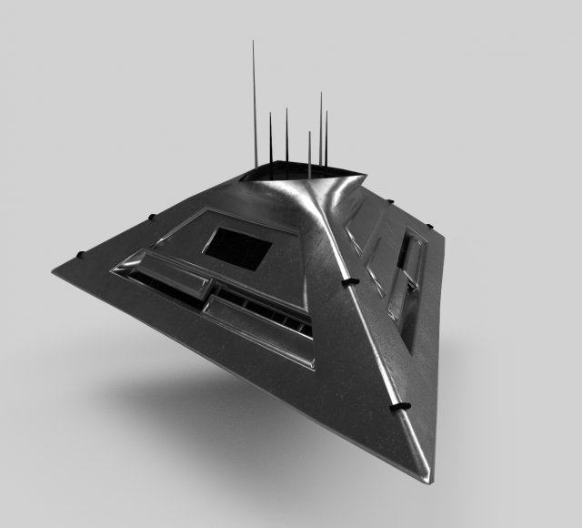 ufo Modèle 3D .c4d .max .obj .3ds .fbx .stl .blend