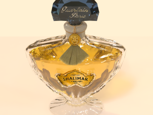 parfum guerlain shalimar 3D Model