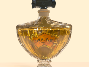 parfum guerlain shalimar 3D Model