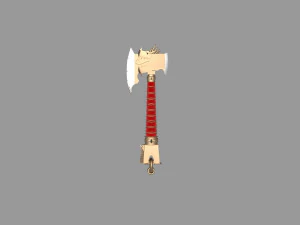 battle axe 3D Model