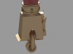 battle axe Modelo 3D