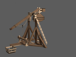 trebuchet Model 3D