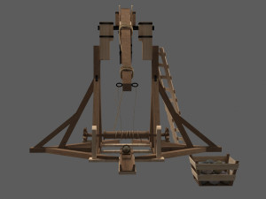 trebuchet Model 3D