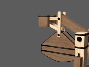 trebuchet Model 3D