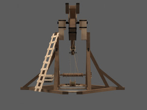 trebuchet Model 3D