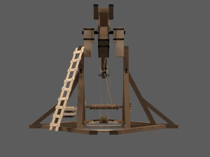 trebuchet 3D Model