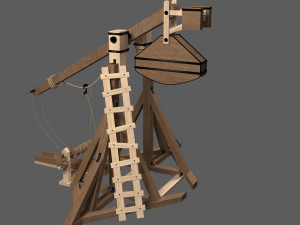 trebuchet Model 3D
