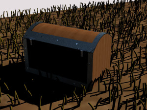 12-pounder field cannon Model 3D