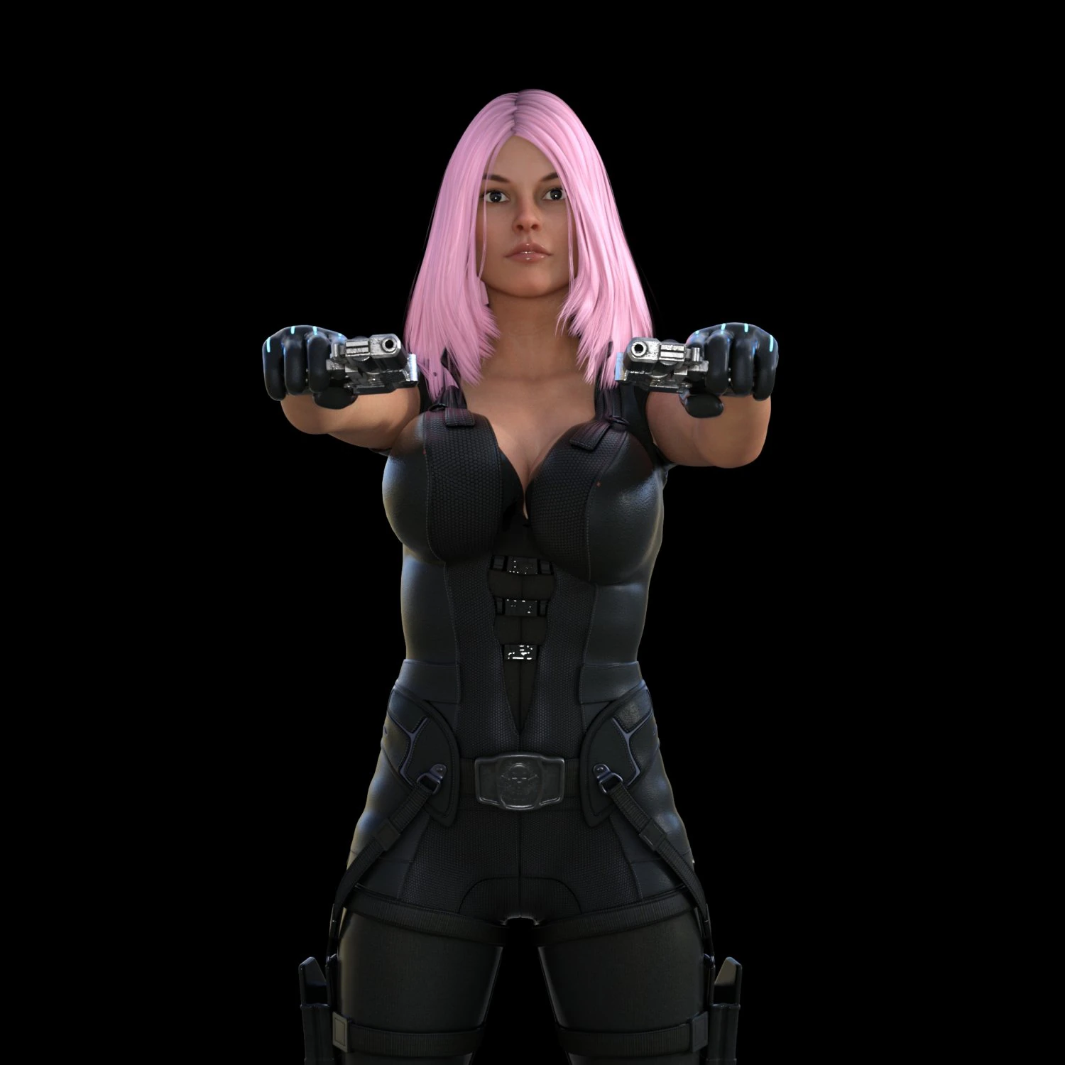 Female model 3D Model .c4d .max .obj .3ds .fbx .stl .blend 