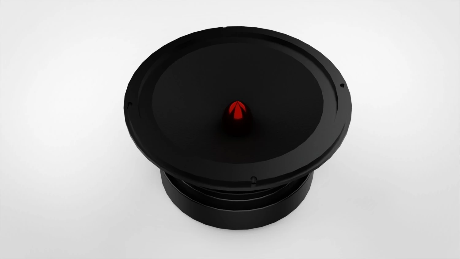 Pioneer TS-M Pro Speaker 3D Model .c4d .max .obj .3ds .fbx .stl .blend 