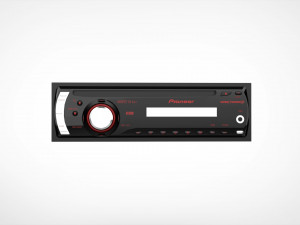 Pioneer Deh-1950 Car Tape CD Player 3D Модель