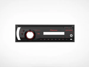 Pioneer Deh-1950 Car Tape CD Player 3D Model