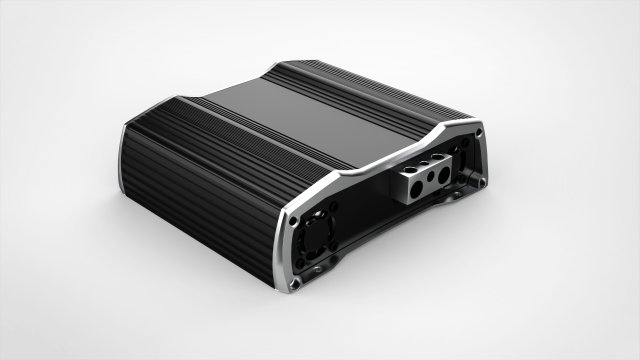 Car Sound Amplifier 3D Modell .c4d .max .obj .3ds .fbx .stl .blend