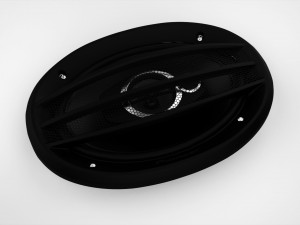 Pioneer Triaxial 6x9 TS-A6964S Car Speaker 3D Model