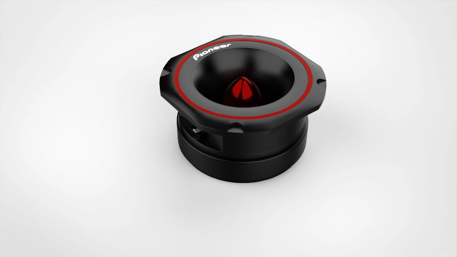 Pioneer TS-B400 Pro Series Tweeter 3D Model .c4d .max .obj .3ds .fbx .stl .blend