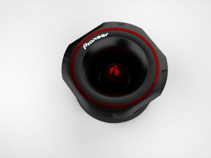 Car Sound System Parts Bundle 3D Модель