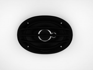 Car Sound System Parts Bundle 3D Модель