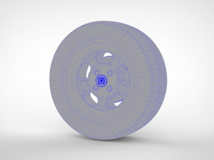 Etiketcilere Arap Momo Jant BSA Momo Wheel 3D 모델