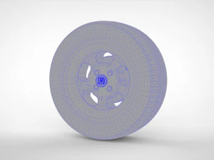 Etiketcilere Arap Momo Jant BSA Momo Wheel 3D Model