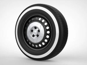 Special Design Fiat Doblo and Dodge Promaster Tin Rim Etiketcilere Yanakli Fiat Jant 3D Model