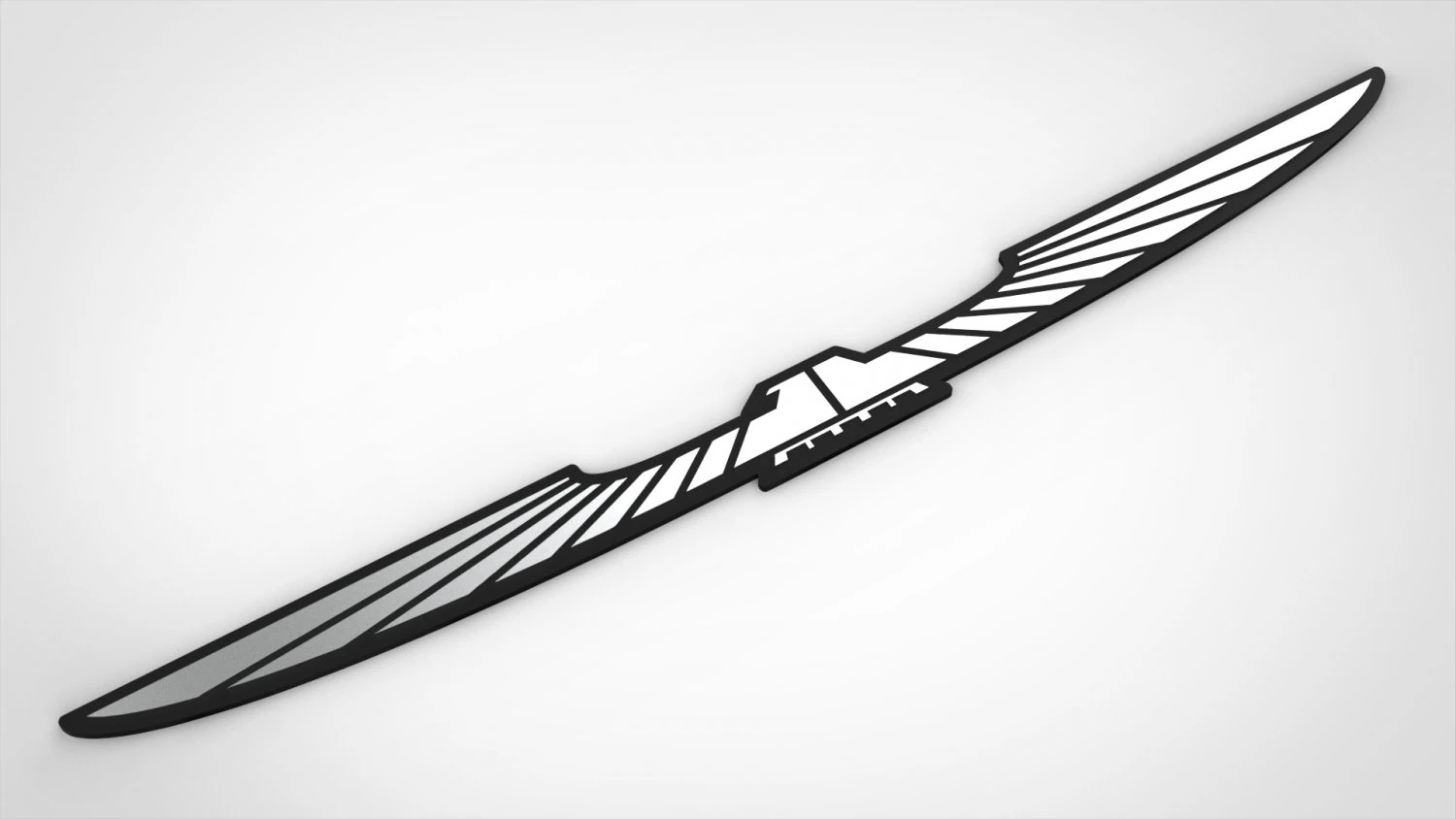 Thunderbird Emblem Etiketcilere Ozel Thunderbird Kus Arma 3D Model .c4d .max .obj .3ds .fbx .stl .blend 