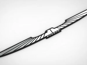 Thunderbird Emblem Etiketcilere Ozel Thunderbird Kus Arma 3D Model